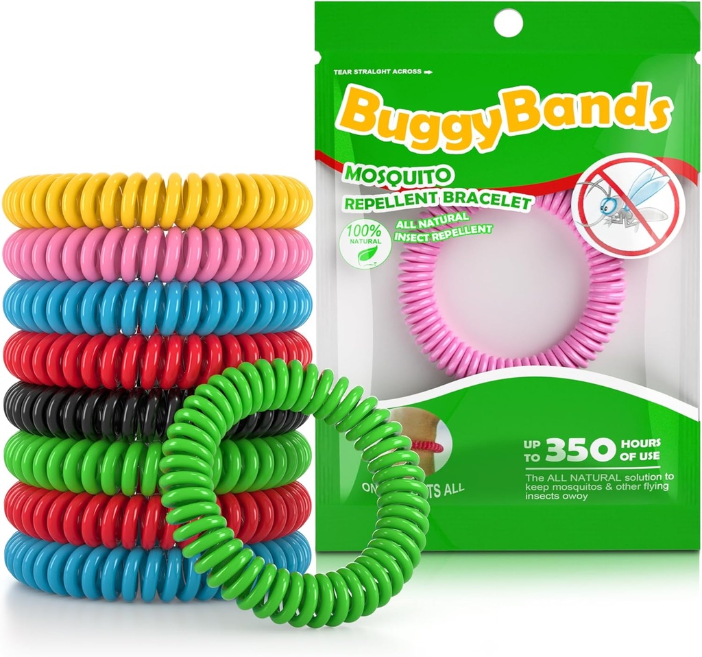 48 Pack Moskito Repellent Armbänder, Individuell Wrapped, DEET Freie, natürliche und wasserdichte Bands