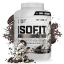Recherche sur les nutriments IsoFit Whey Protéine Poudre Instantanée 100% Whey Protéine Isola (70 portions, cookies et crème)