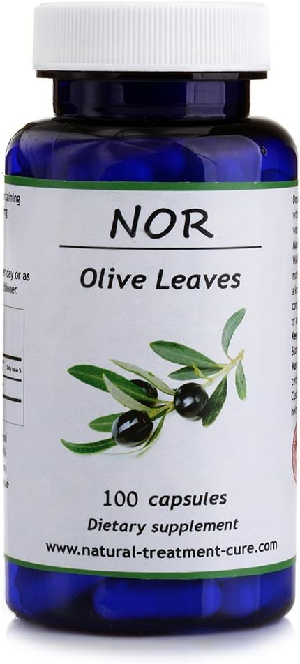 Hekma Center Pure Olive Leaf - Olea Europaea - 100 Kapseln - Vegan