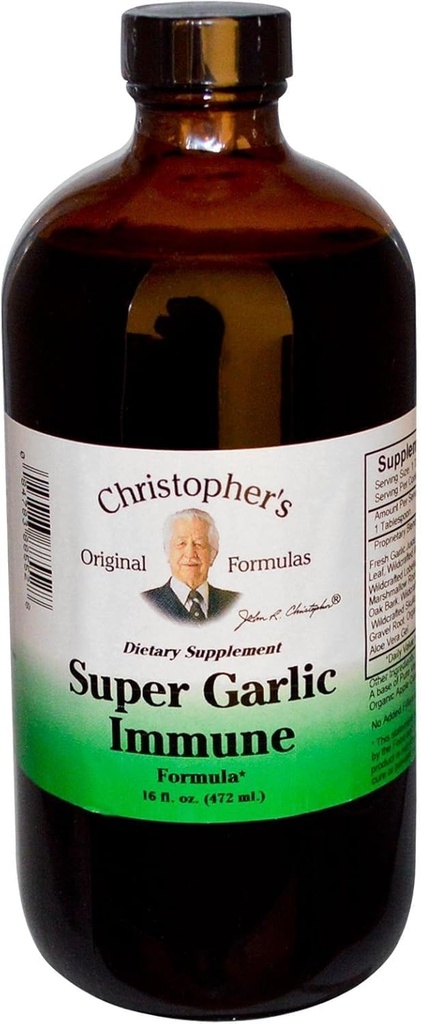 Dr. Christopher Super Aglio Immune Syrup 16 oz