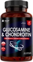 Glucosamin und Chondroitin Hohe Festigkeit - mit MSM (365 Tabletten) Extra-Absorbenz angereichert mit Vitamin C, Glucosamin Sulphate Chondroitin Sulphate Gluten-Free, GMP, 365 Nahrungsergänzungsmittel