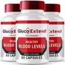 Gluco Extend Capsules, GlucoExtend Support Formula Supplement Pills - Massima resistenza, Gluco Extend Health & Wellness All Natural Formula, Official GlucoExtend Health Capsules Recensioni (3 Pack)