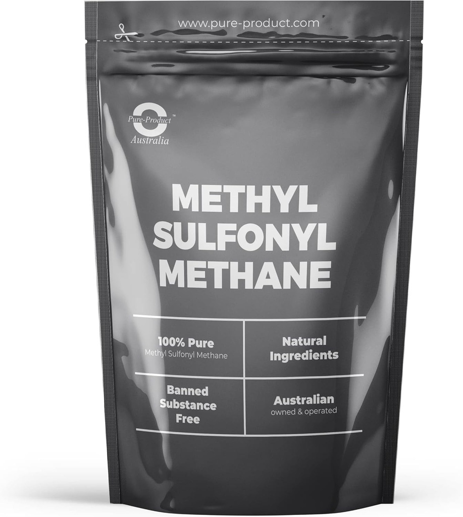 Produit pur Australie Méthane méthylsulfonyle (MSM), 200 grammes 200 grammes