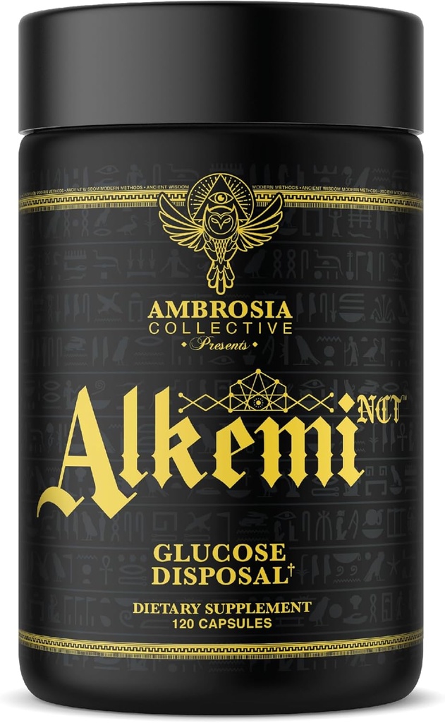 Alkemi NCT® - Support Agent mit Berberine, ProCynCi® Cinnamon Extract, Chromium Picolinate, InSea2® und GlucoVantage