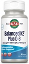 KAL Balanced K2 Plus D-3 compresse, 100 mcg, 60 conte