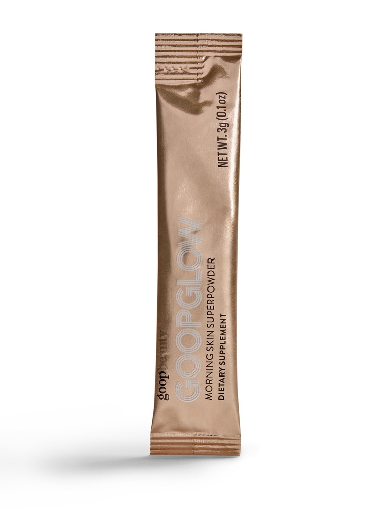 goop Beauty Morning Skin Drink Mix | Beverage Powder to Protect Against Signs of Aging | Vitamin C & E | Lemon Verbena & Orange Flavor | Non OGM, Gluten-Free, & Vegan | 30 Pack