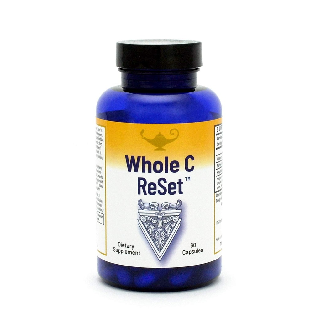 RnA ReSet ganz C Reset – Vita-C Fruit Blend mit Bioflavonoiden & Polyphenolen, Organischer Vitamin C-Komplex, Immununterstützung (60 Kapseln)