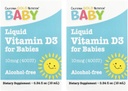 California Gold Nutrition Baby Vitamin D3 Liquid D3 Supplement für Babys, Vegetarisch Freundlich - Entwicklungsunterstützung - Alkohol & Glutenfrei, Non-GMO - 10 mcg (400 IU) - 0.34 fl oz (10 ml), 2