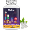 NuBest Tall Kids - Multivitamins & Minerals per età da 2 a 9 anni - Bone Strength & Immunity Support - Aiuta i bambini, i bambini sani - forme animali - 60 Chewable Berry Tablets | 1 mese di fornitura