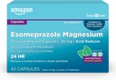 Prestazioni di base Esomeprazole Magnesio Delayed-Release Capsule 20 mg, Riduttore di acido, Menta fresca, 42 Conte (3 Pacchetti di 14)