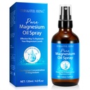 Magnesium Spray, reines Magnesiumöl Spray Natürlich in Glasflasche, einfach zu absorbieren und zu verwenden 120ml