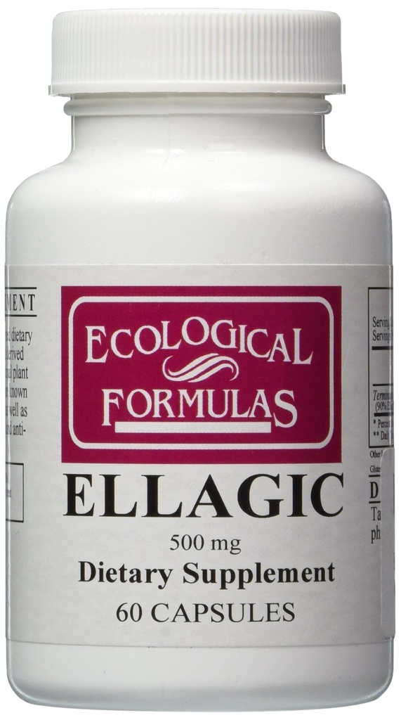 Formula ecologica - Ellagic 500 mg 60 tappi [Salute e Bellezza]