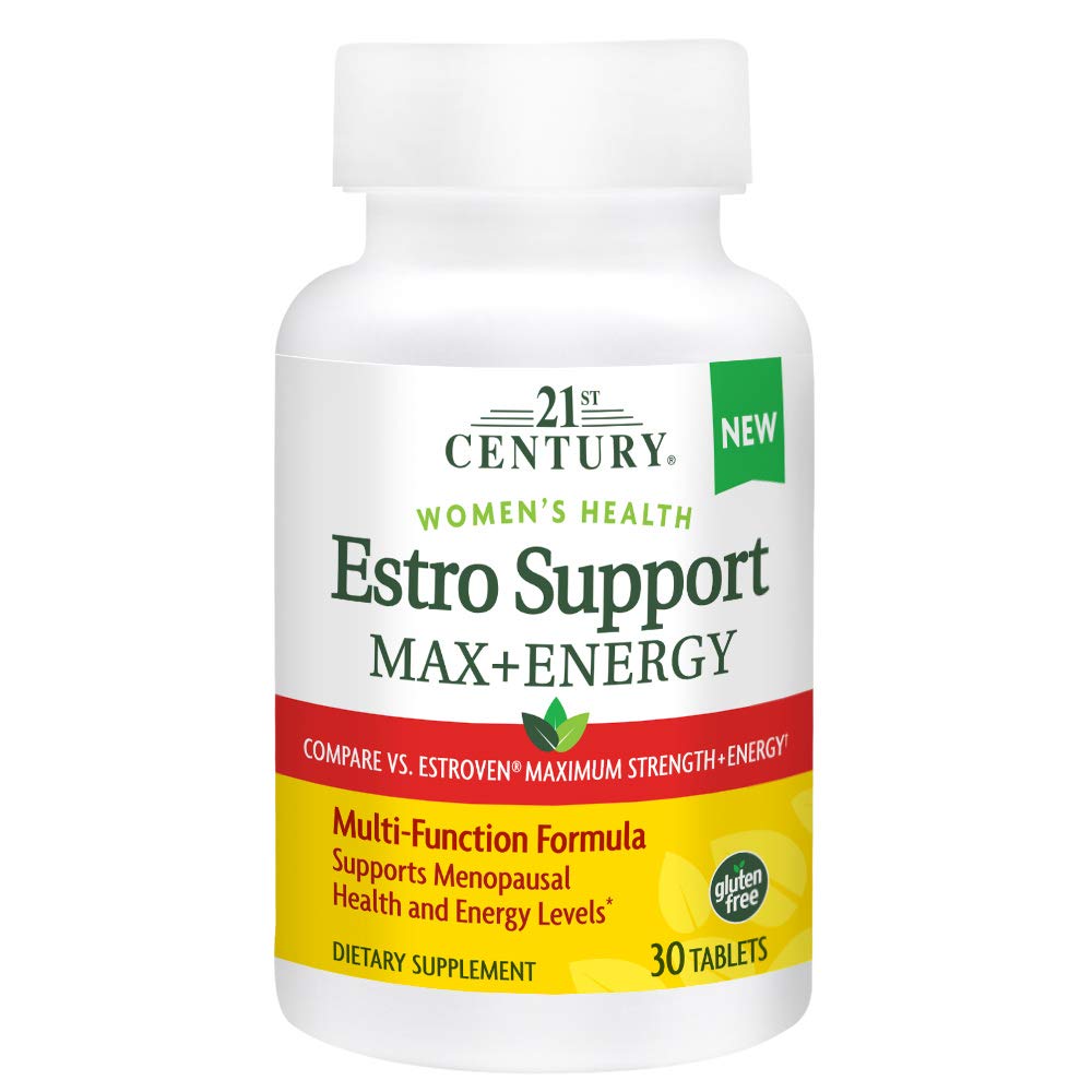 21st Century Estro Support Max + Energie, 30 Count