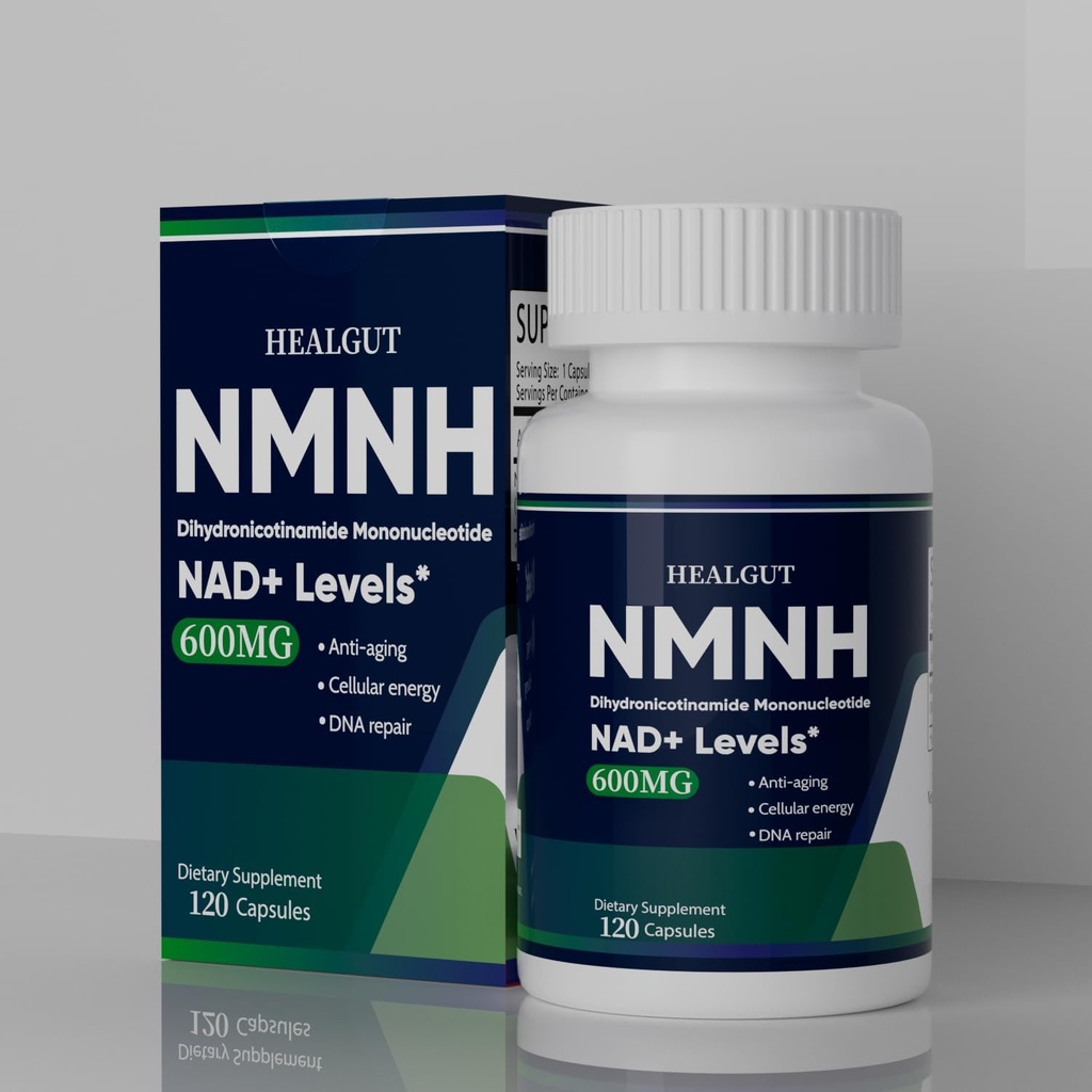 NMNH Ergänzung für Anti-Aging Durchbruch - Boost NAD+ Levels effektiver als NMNH Liposome 120 Kapseln