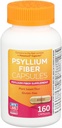 Rite Aid Psyllium Fiber Capsules, 160 Count, Psyllium Fiber Supplement, | Constipation Relief | 100% natürliche Psyllium Husk Fiber | Hilft Wiederherstellen Regularität | Fördert Verdauungsgesundheit