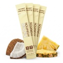 HUMA CHIA Mélange de boisson d'hydratation, Ananas de noix de coco 30 Packets - Basse calories, Poudre d'électrolyte élevée pour le sport et l'exercice - 100% naturel, 1g de sucre, 10 Cal