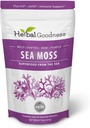Herbal Goodness Sea Moss Gel Chondrus Crispus St Lucia Sea Moss Supplement 8oz Viola - Digestione sana, Migliora la pelle e la salute dei capelli, Regola la funzione tiroide, Supporto immunitario