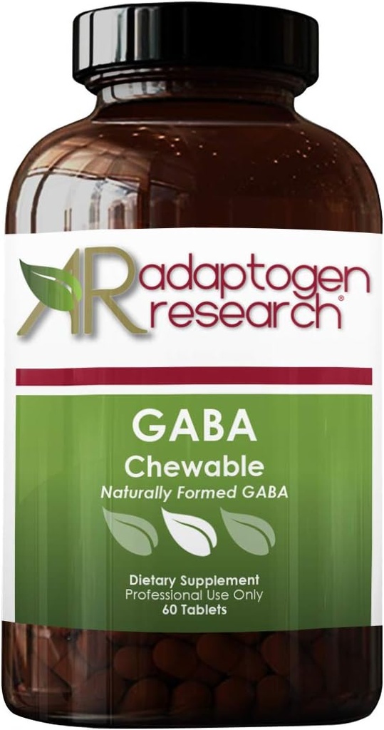 Gaba Chewable | 200 mg GABA pro Portion | Schnelle Absorption | Unterstützt Calm & Restful Sleep| 60 Chewable Tablets