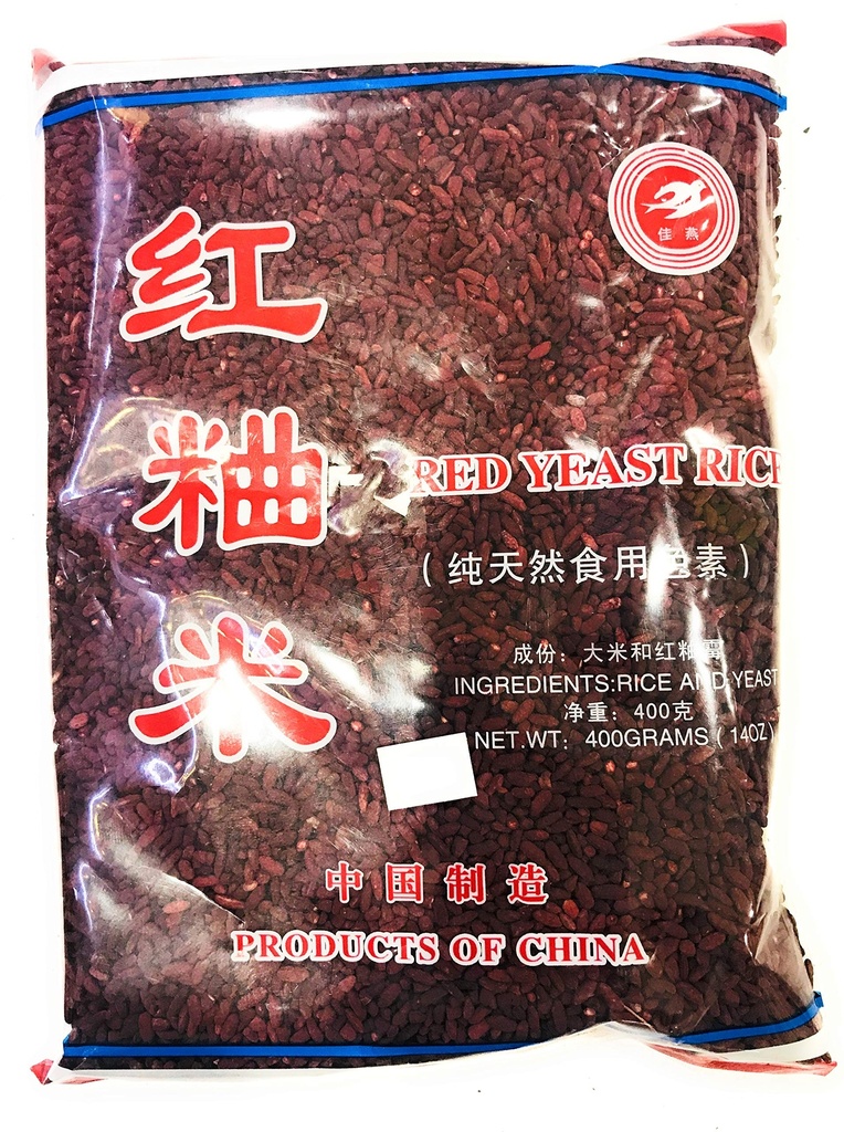 Riz de levure rouge 14 oz x 4 sacs