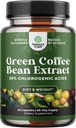 Pure Green Coffee Bean Extract Supplement – Best for Weight Loss Appetite Suppressant – 750 mg mit Chlorogenic Säure Best Energy Booster Advanced Natural Potent Formel – 60 Kapseln