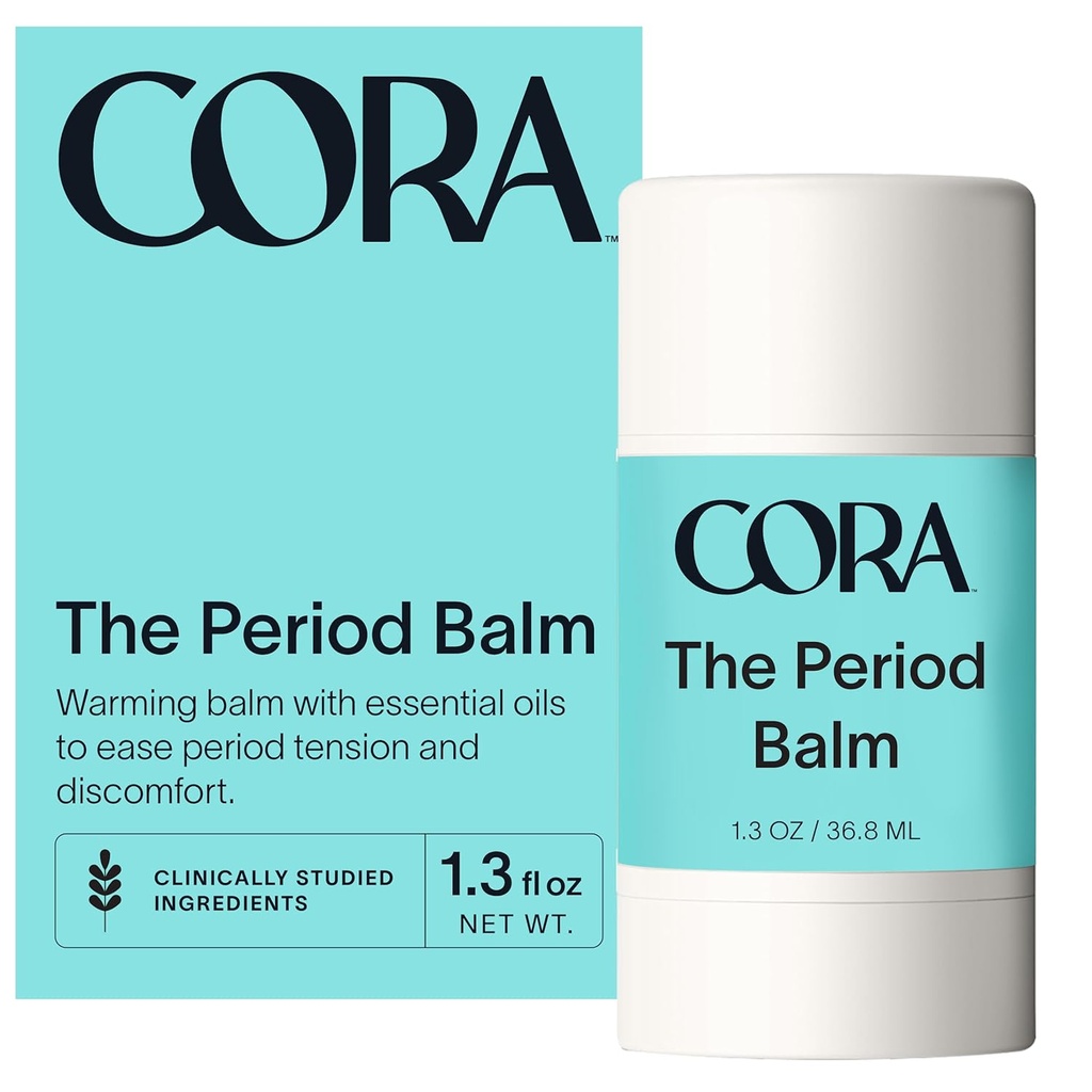 Cora Period Menstrual Cramp Period Balm - Zahnkrämpfe für bis zu 8 Stunden