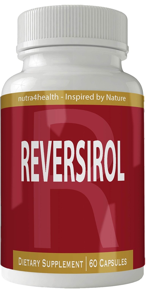 Supplément Reversirol - 20 herbes et pilules multivitamines avec acide lipoïque alpha et cannelle, 60 capsules