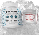 Supplément en poudre monohydraté en créatine micronisée + Fadogia Agrestis sans gluten, non OGM, végétalien