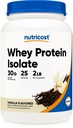 Polvere isolata di proteine del siero di Nutricost (Vanilla) 2LBS