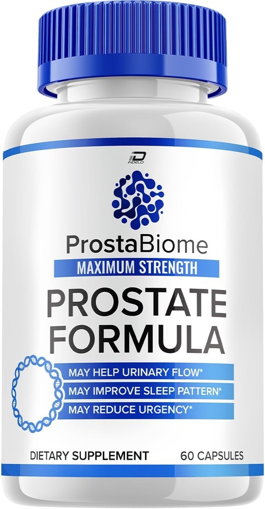 Integratore Prostabiome Pillole Energetiche Avanzate - Integratori per Uomo - Prosta biome Controllo Integratori Prostabiome per Integratore Sanitario Uomo, Recensioni Prostabiome (60 Capsule)