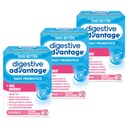 Avantage digestif Enzymes à action rapide + Probiotique quotidien Prévenir le gaz et briser les particules alimentaires 32 Compte Capsules (3 Pack)