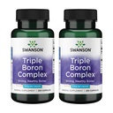 Swanson Triple Boron Complex - Natural Bone Health & Joint Support - Supplemento minerale Con Citrate, Aspartate & Glycinate - (250 capsule) 2 Pack