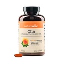 NatureWise CLA 1250 - Supplément d'acide linoléique conjugué pour les femmes et les hommes, ne stimulant pas, soutient le poids santé, objectifs de fitness - Non-OGM, sans gluten - 90 Softgels[1-Mois]