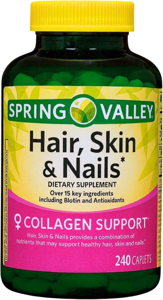 Peau et ongles 240 Caplets - Supplément diététique (paquet de 1)