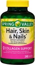 Unico Bundle Store Hair Skin e Nails 240 Caplets - Integratore alimentare (Pacchetto di 1)