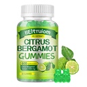 Citrus Bergamot 1500mg, Citrus Bergamot Gummies for Healthy Cholesterol, Bergamotto Supplementi 25:1 Estratto da Italia Bergamotto, Resveratrolo & Niacin - Natural Vegan 60 Gummies