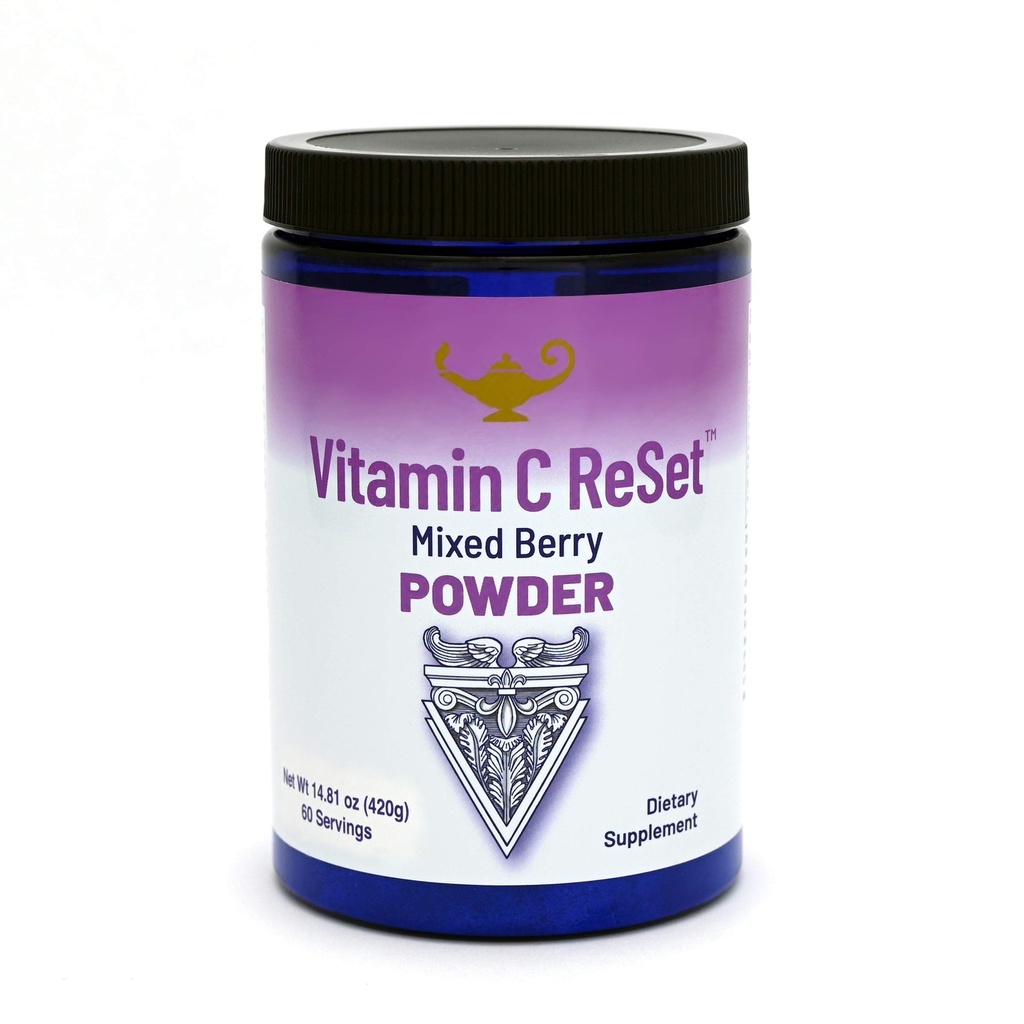 RnA ReSet Vitamin C Reset – Polvere di vitamina C aromatizzata con Potassium & Fruit Blend, 14.81 Oz (60 Serve)