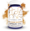 Nootropics Dépôt Lions Mane Mushroom Capsules de 500mg environ 180 Count.Héricium érinaceus.