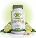 Citrus Bergamotte Ergänzung (Citrus Bergamia) 1000 mg pro Servierung (2) 60 Vegan Kapseln - Patentierte Bergamonte