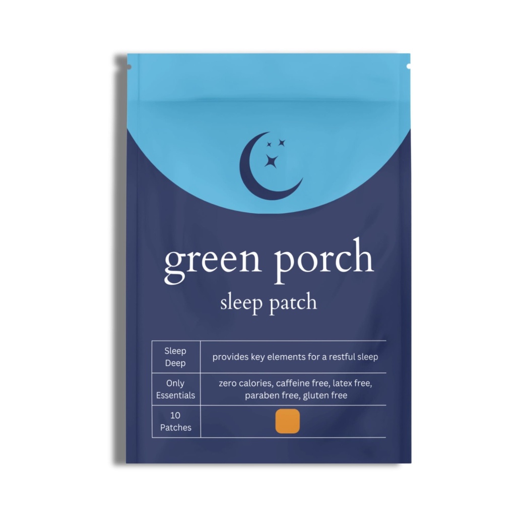 Sleep Patches – Natural Nighttime Support with Melatonin, Magnesium & L-Theanine | Skin-Friendly, Impermeabile e Facile da usare | Promuove il relax per una notte riposante e le mattine rinfrescate