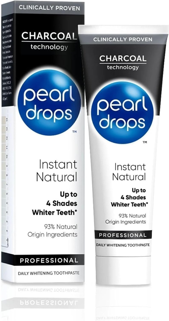 Perles gouttes de charbon actif blanc naturel instantané 75ml