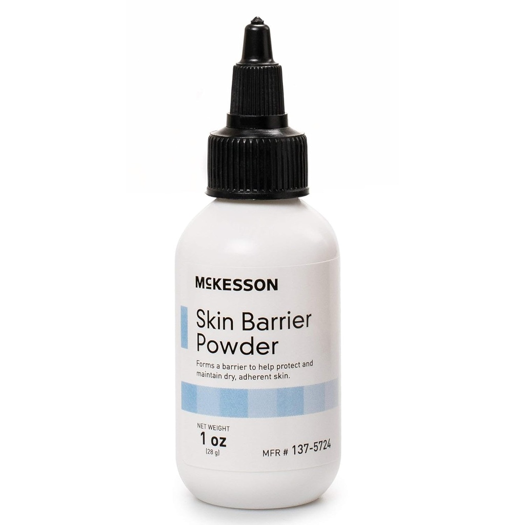 McKesson Skin Barrier Powder, Protect and Maintain Dry Adherent Skin, 1 Unze, 1 Count