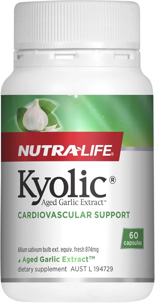 Nutra-Life Kyolic Aged Knoblauch Extrakt 120 Kapseln