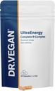 DR.VEGAN UltraEnergy.Complexe vitaminique B à haute résistance, 30 capsules amies des végétaliens.