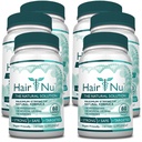 Integratore alimentare per la crescita dei capelli (6 bottiglie)