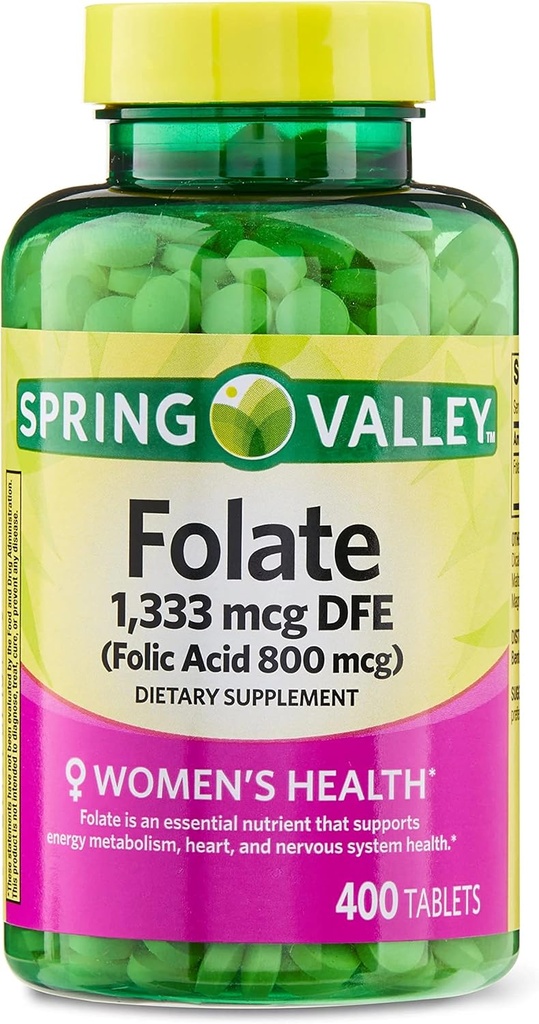 jogi Folate Nahrungsergänzung, 1.333 mcg,Bottle von 400 Tabletten 400 Count