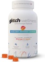 Glitch Gummies für trockene Augen blaue Licht Verteidigung – Vegan, Sugar Free Zeaxanthin und Lutein Gummies für Augen Ergänzung für Erwachsene und Senioren (60 Count - 1 Flasche)