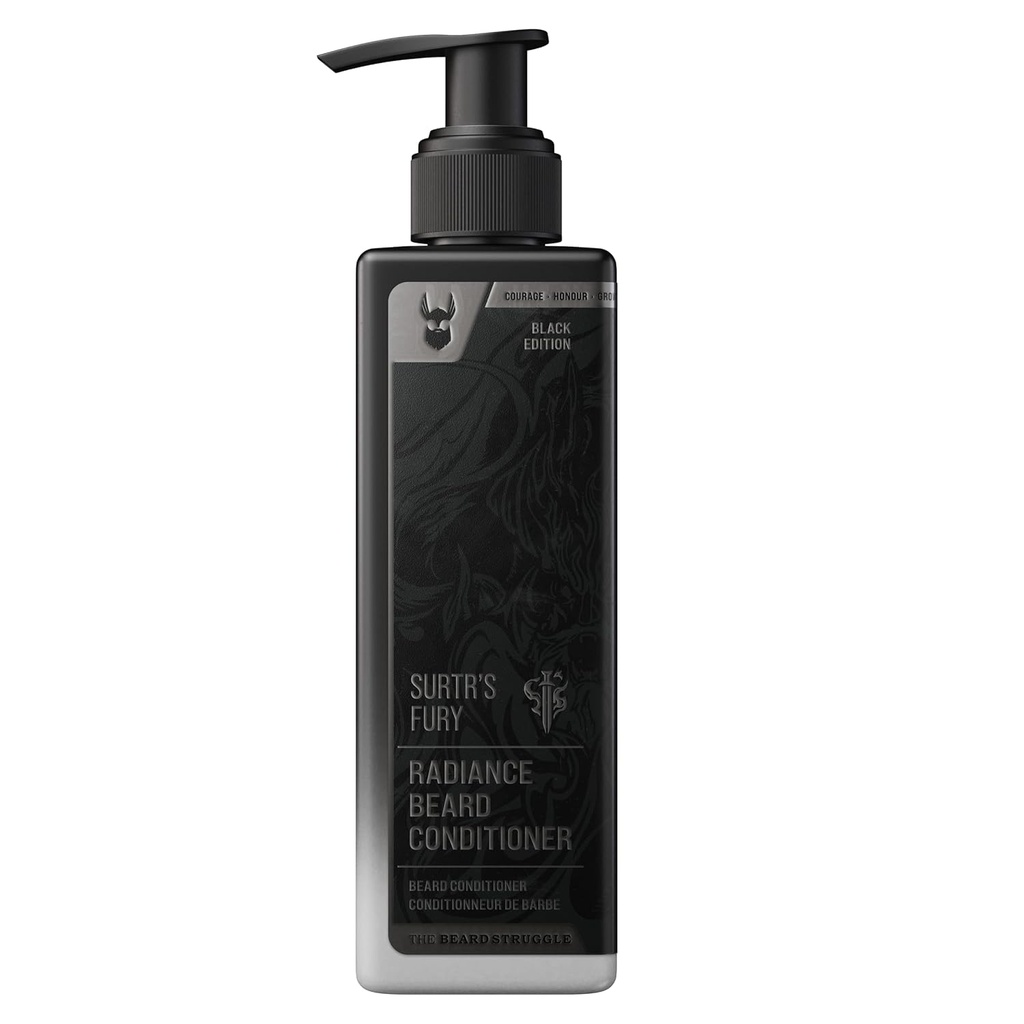 The Beard Struggle - Marksman's Beard Conditioner - Surtr's Fury, Platinum Collection - Nourish, Softens, & Stärken Bart - Radiance Beard Conditioner für Herren (8 Fl oz)