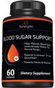 Supplément de soutien du sucre de sang de qualité supérieure–Supprime les niveaux de sucre de sang en bonne santé déjà à l'intérieur de la gamme normale – Comprend les capsules Bitter Melon Extract, Vanadium, Chrome, Cannelle et Alpha Acid-60