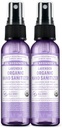 Dr. Bronner's - Organic Hand Sanitizer Spray (Lavender, 2 Ounce, 2-Pack) - Einfache und effektive Formel, Cleanses & Sanitizes, keine Harsh Chemicals, Moisturizes und Cleans Hands