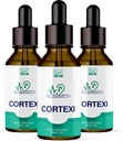 LIVORKA Cortexi Oral Tropfen zu trinken - Formel für Ohr Gesundheit, Hörgerät - Paket von 3 Flaschen (90 Tage Versorgung)